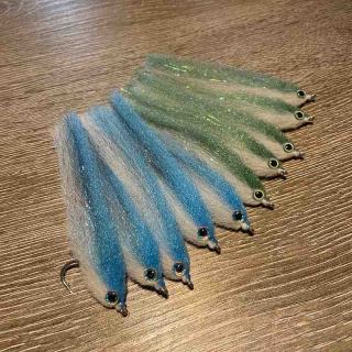 Seabass Streamer 12 cm Shimmer Fringe