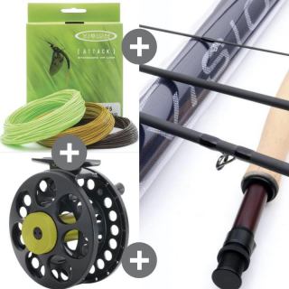 Fly Fishing Set "HOFF" (EKA+Kalu+Attack)